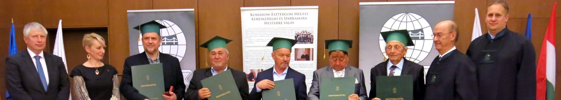Mestereket avatott a kamara 2025. december 5-én Esztergomban