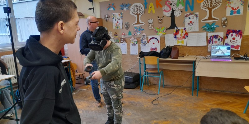 Páályaorientációs délelőtt Tatabányán a Herman Ottó Általános Iskolában