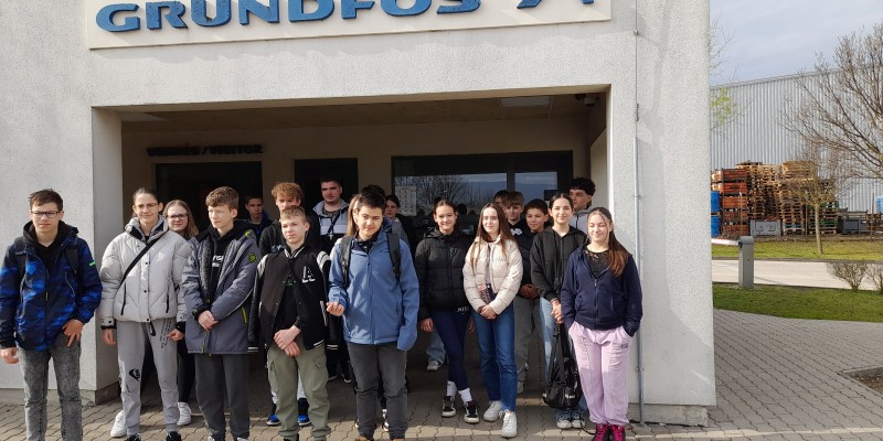 Üzemlátogatás a Grundfosnál