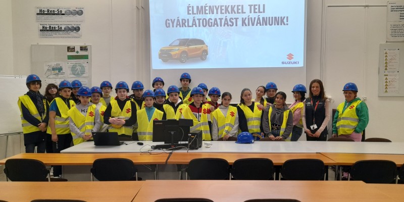 Üzemlátogatás a Suzukiban